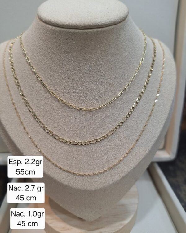 Cadenasde plata
