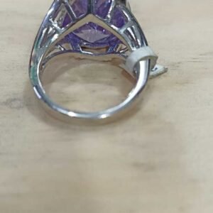 anillo dama con amatista